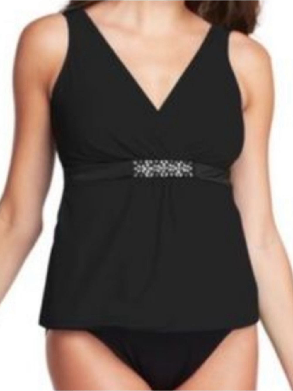 Trimshaper Resort Vacation
Jeweled One Piece NWT
Bathing Suit Size 14